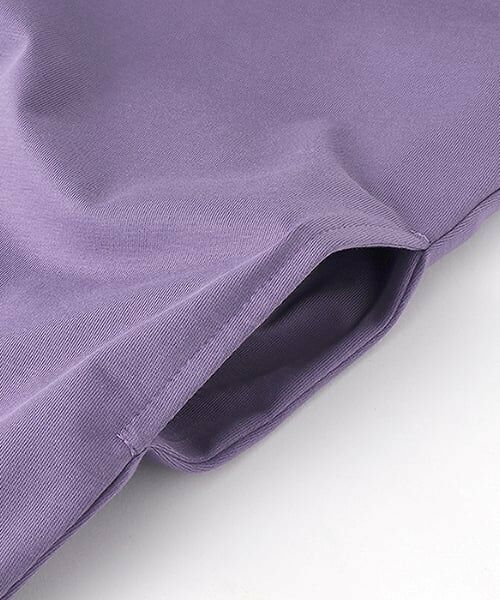 mezzo piano junior / メゾピアノジュニア ミニ丈・ひざ丈ワンピース | 【接触冷感】リボンカレッジロゴTシャツワンピース | 詳細8