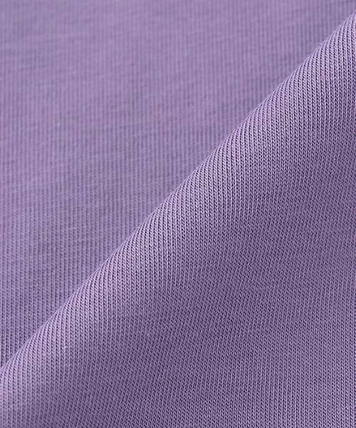 mezzo piano junior / メゾピアノジュニア ミニ丈・ひざ丈ワンピース | 【接触冷感】リボンカレッジロゴTシャツワンピース | 詳細9