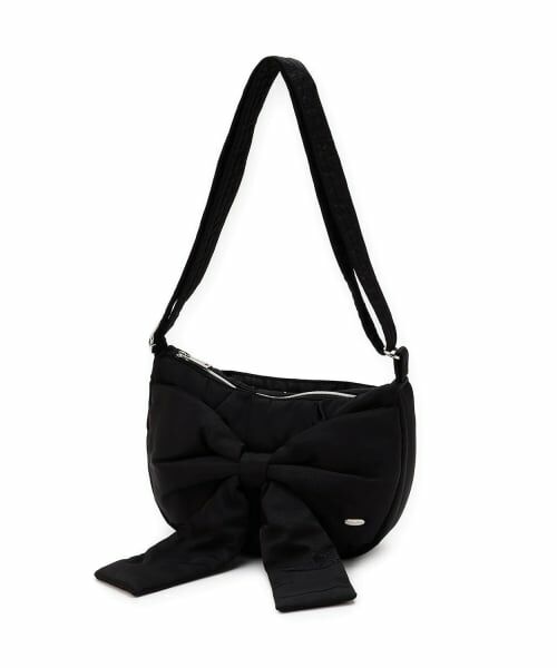 mezzo piano junior / メゾピアノジュニア ショルダーバッグ | ふんわりリボンの三日月ショルダーバッグ | 詳細12
