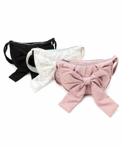 mezzo piano junior / メゾピアノジュニア ショルダーバッグ | ふんわりリボンの三日月ショルダーバッグ | 詳細9