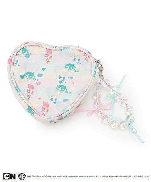mezzo piano junior / メゾピアノジュニア ポーチ | 【The Powerpuff Girls】　ハートポーチ　 | 詳細1