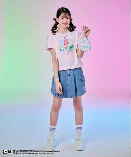 mezzo piano junior / メゾピアノジュニア ポーチ | 【The Powerpuff Girls】　ハートポーチ　 | 詳細9