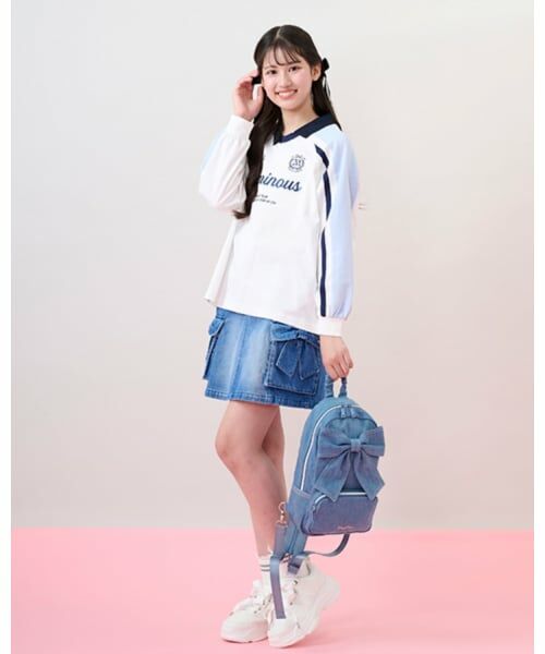 mezzo piano junior / メゾピアノジュニア メッセンジャーバッグ・ウエストポーチ | リボンボディバッグ | 詳細16