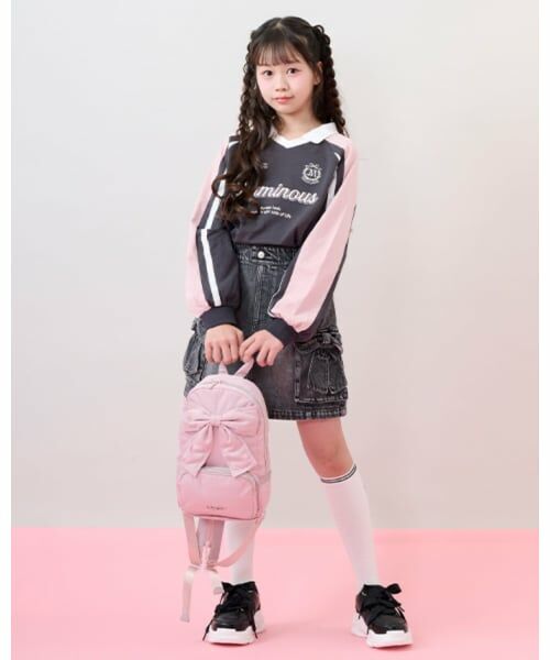 mezzo piano junior / メゾピアノジュニア メッセンジャーバッグ・ウエストポーチ | リボンボディバッグ | 詳細20