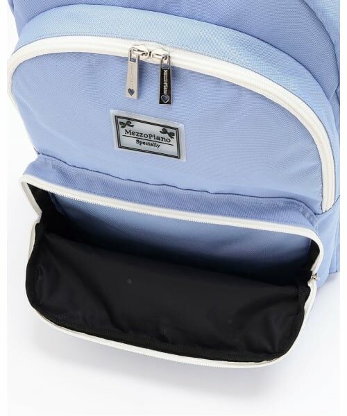 mezzo piano junior / メゾピアノジュニア リュック・バックパック | 【撥水】レースアップリボンカードホルダーつきリュック | 詳細10