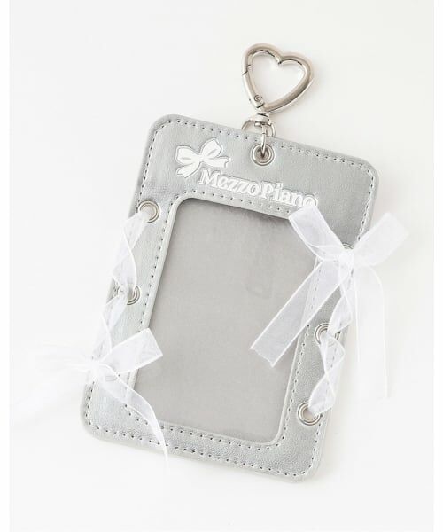 mezzo piano junior / メゾピアノジュニア リュック・バックパック | 【撥水】レースアップリボンカードホルダーつきリュック | 詳細11