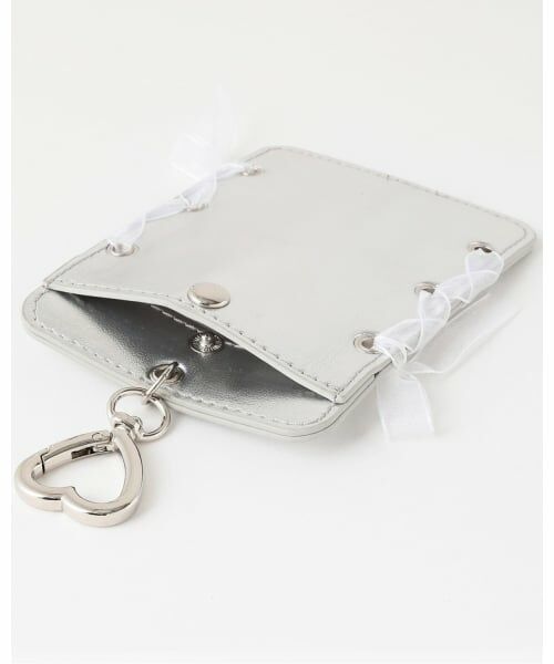 mezzo piano junior / メゾピアノジュニア リュック・バックパック | 【撥水】レースアップリボンカードホルダーつきリュック | 詳細12