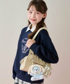 mezzo piano junior / メゾピアノジュニア ボストンバッグ | リボンポーチつきボストンバッグ