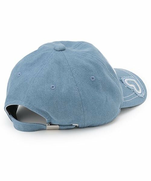 mezzo piano junior / メゾピアノジュニア キャップ | 【UVカット/遮熱/冷感】ハートアップリケキャップ | 詳細1