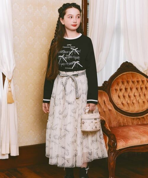 mezzo piano junior / メゾピアノジュニア ショルダーバッグ | きらきらリボンバニティショルダー | 詳細11