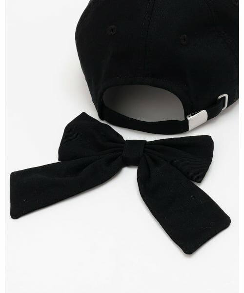 mezzo piano junior / メゾピアノジュニア キャップ | 【UV・遮熱・冷感】後ろリボンキャップ | 詳細3