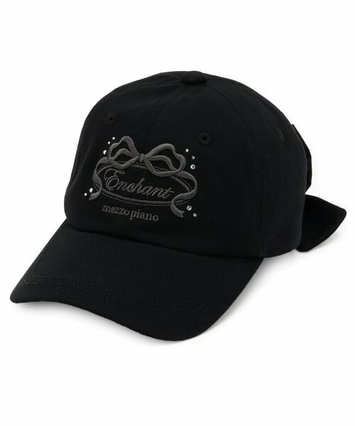 mezzo piano junior / メゾピアノジュニア キャップ | 【UV・遮熱・冷感】後ろリボンキャップ | 詳細9