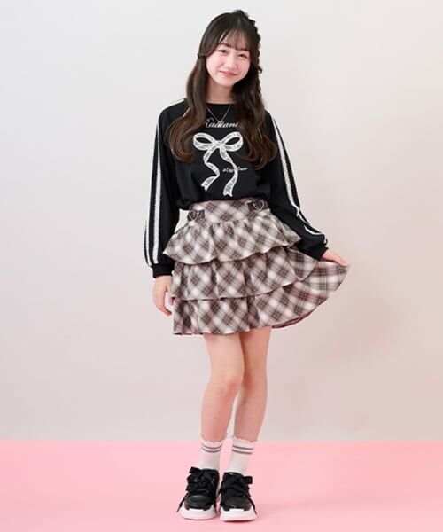 mezzo piano junior / メゾピアノジュニア スニーカー | ダブルリボンダッドスニーカー | 詳細21