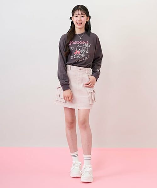 mezzo piano junior / メゾピアノジュニア スニーカー | ダブルリボンダッドスニーカー | 詳細23