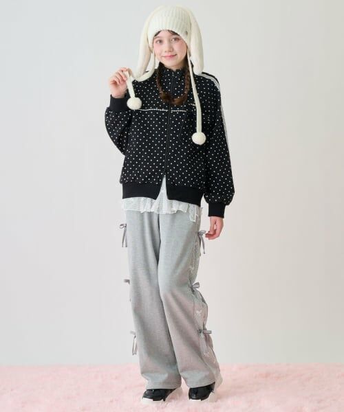 mezzo piano junior / メゾピアノジュニア スニーカー | ダブルリボンダッドスニーカー | 詳細30