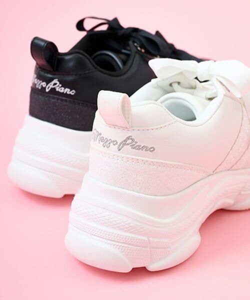 mezzo piano junior / メゾピアノジュニア スニーカー | ダブルリボンダッドスニーカー | 詳細8