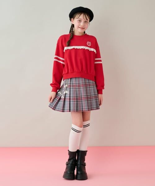 mezzo piano junior / メゾピアノジュニア ブーツ（ショート丈） | ハートバックルエンジニアブーツ | 詳細13