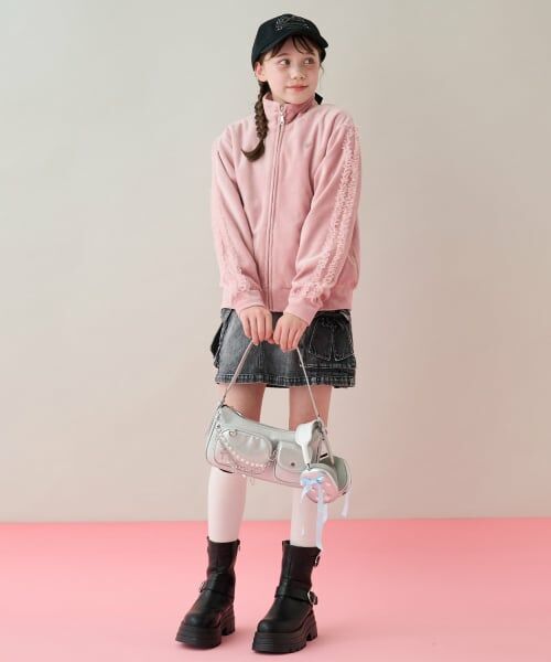 mezzo piano junior / メゾピアノジュニア ブーツ（ショート丈） | ハートバックルエンジニアブーツ | 詳細16