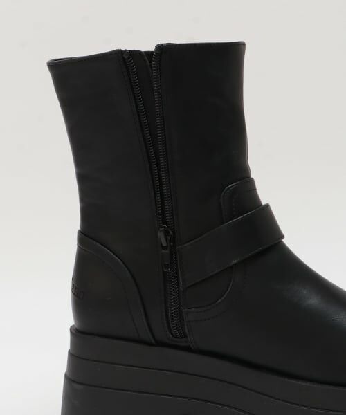 mezzo piano junior / メゾピアノジュニア ブーツ（ショート丈） | ハートバックルエンジニアブーツ | 詳細3
