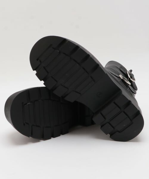 mezzo piano junior / メゾピアノジュニア ブーツ（ショート丈） | ハートバックルエンジニアブーツ | 詳細8