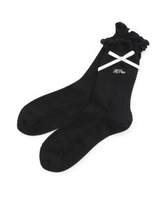 mezzo piano junior / メゾピアノジュニア ソックス | フリルリボンソックス