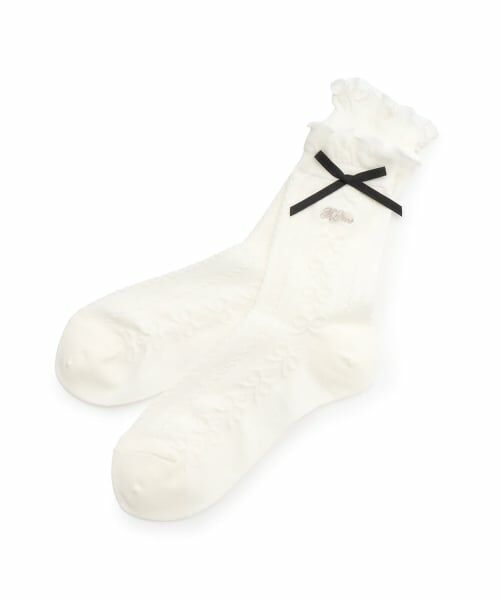 mezzo piano junior / メゾピアノジュニア ソックス | フリルリボンソックス | 詳細5