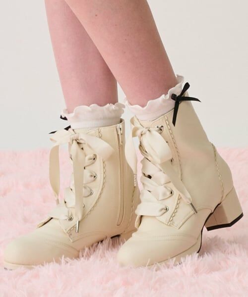 mezzo piano junior / メゾピアノジュニア ソックス | フリルリボンソックス | 詳細6