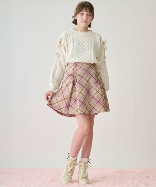 mezzo piano junior / メゾピアノジュニア ソックス | フリルリボンソックス | 詳細7