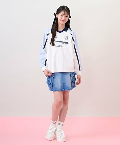 mezzo piano junior / メゾピアノジュニア ソックス | レースつきリブソックス | 詳細11