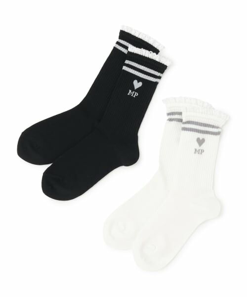 mezzo piano junior / メゾピアノジュニア ソックス | レースつきリブソックス | 詳細4