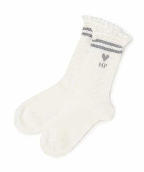 mezzo piano junior / メゾピアノジュニア ソックス | レースつきリブソックス | 詳細5
