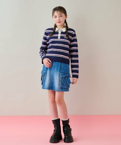 mezzo piano junior / メゾピアノジュニア ソックス | レースつきリブソックス | 詳細8