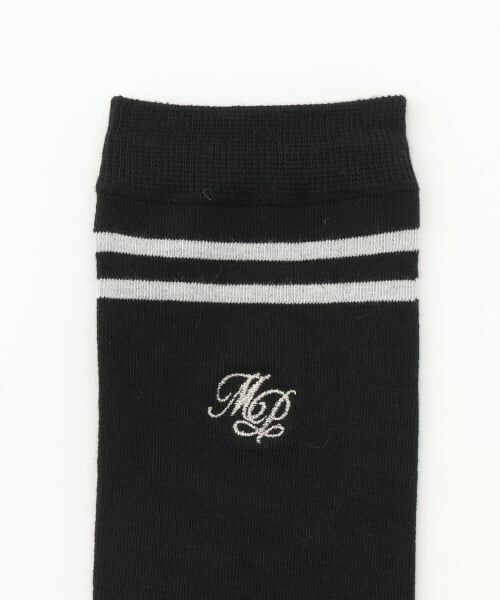 mezzo piano junior / メゾピアノジュニア ソックス | ラインニーハイソックス | 詳細1