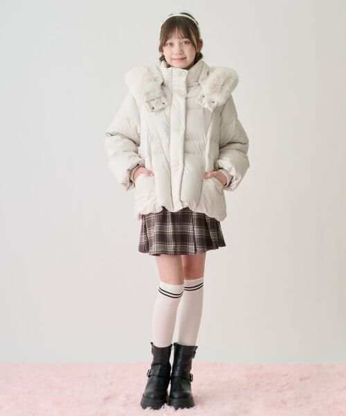 mezzo piano junior / メゾピアノジュニア ソックス | ラインニーハイソックス | 詳細20