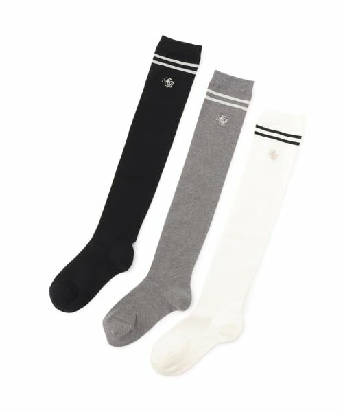 mezzo piano junior / メゾピアノジュニア ソックス | ラインニーハイソックス | 詳細4