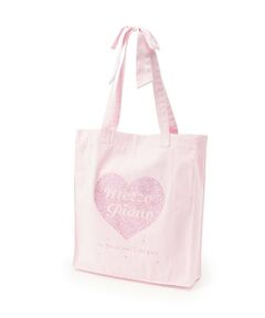 mezzo piano junior / メゾピアノジュニア トートバッグ | 25th anniversary キラキラハートロゴトート