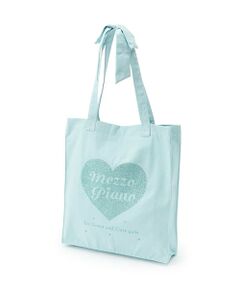 mezzo piano junior / メゾピアノジュニア トートバッグ | 25th anniversary キラキラハートロゴトート