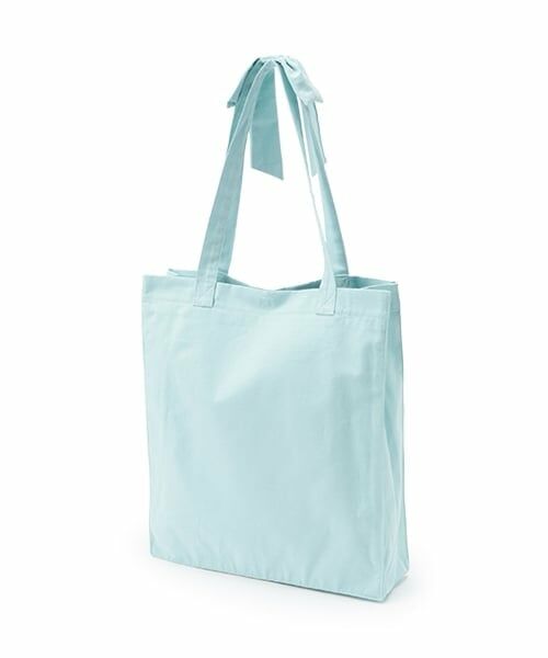 mezzo piano junior / メゾピアノジュニア トートバッグ | 25th anniversary キラキラハートロゴトート | 詳細1