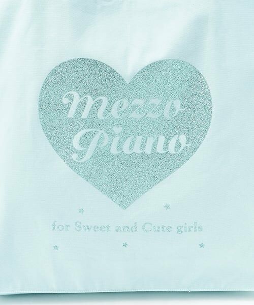 mezzo piano junior / メゾピアノジュニア トートバッグ | 25th anniversary キラキラハートロゴトート | 詳細3