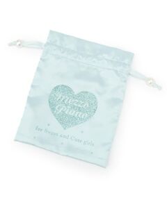 mezzo piano junior / メゾピアノジュニア ポーチ | 25th anniversary キラキラハートロゴ巾着