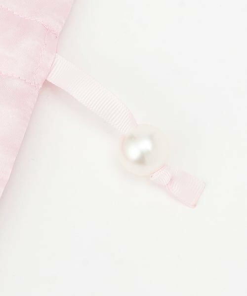 mezzo piano junior / メゾピアノジュニア ポーチ | 25th anniversary キラキラハートロゴ巾着 | 詳細3