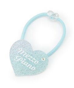 mezzo piano junior / メゾピアノジュニア ヘアゴム・シュシュ | 25th anniversary キラキラハートロゴヘアポニー