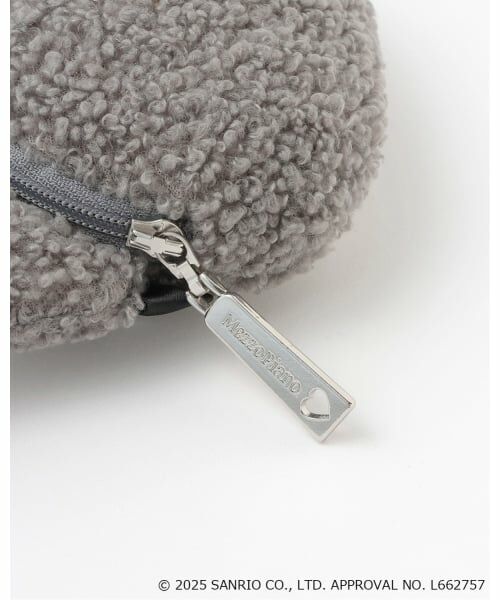 mezzo piano junior / メゾピアノジュニア ポーチ | 【マイメロディ/クロミ】リボンいっぱいフェイス型ポーチ | 詳細2