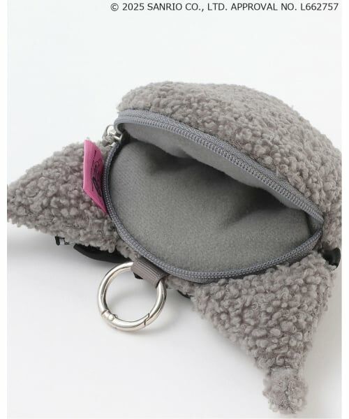 mezzo piano junior / メゾピアノジュニア ポーチ | 【マイメロディ/クロミ】リボンいっぱいフェイス型ポーチ | 詳細3