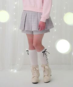 mezzo piano junior / メゾピアノジュニア ショート・ハーフ・半端丈パンツ | タックフレアショートパンツ♪