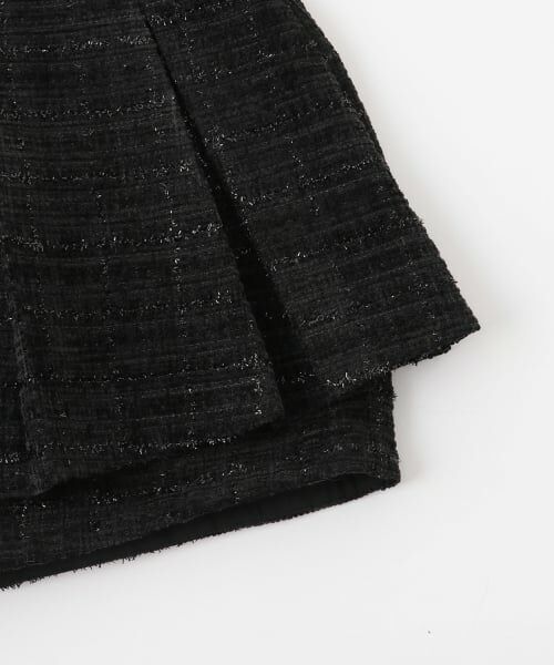 mezzo piano junior / メゾピアノジュニア ショート・ハーフ・半端丈パンツ | タックフレアショートパンツ♪ | 詳細6