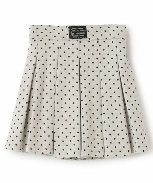 mezzo piano junior / メゾピアノジュニア ショート・ハーフ・半端丈パンツ | ドットジャカードスカパン | 詳細10