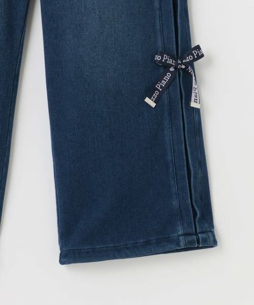 mezzo piano junior / メゾピアノジュニア その他パンツ | サイドロゴリボン内側あったかパラシュートパンツ | 詳細6