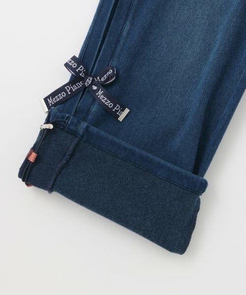 mezzo piano junior / メゾピアノジュニア その他パンツ | サイドロゴリボン内側あったかパラシュートパンツ | 詳細8