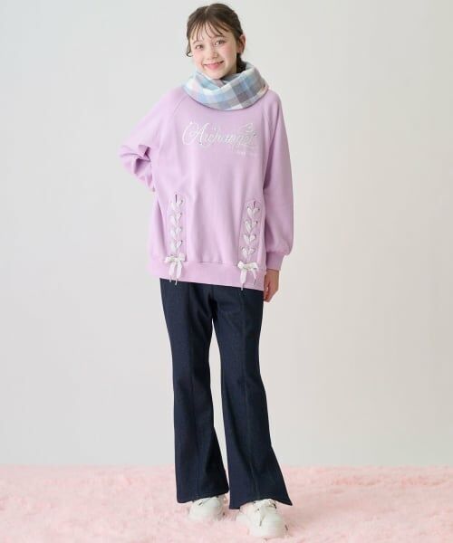 mezzo piano junior / メゾピアノジュニア その他パンツ | あったか裏シャギーフレアパンツ | 詳細13